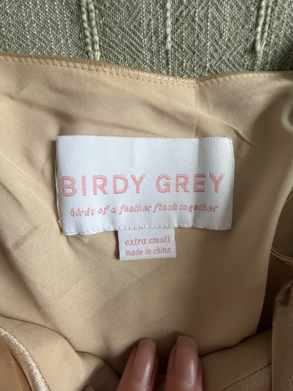 Birdy Grey Dress in Champagne